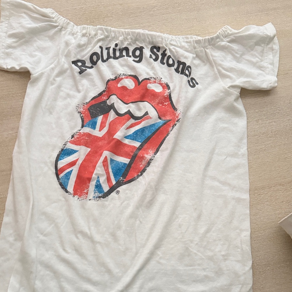Rolling Stones Kids White T-Shirt